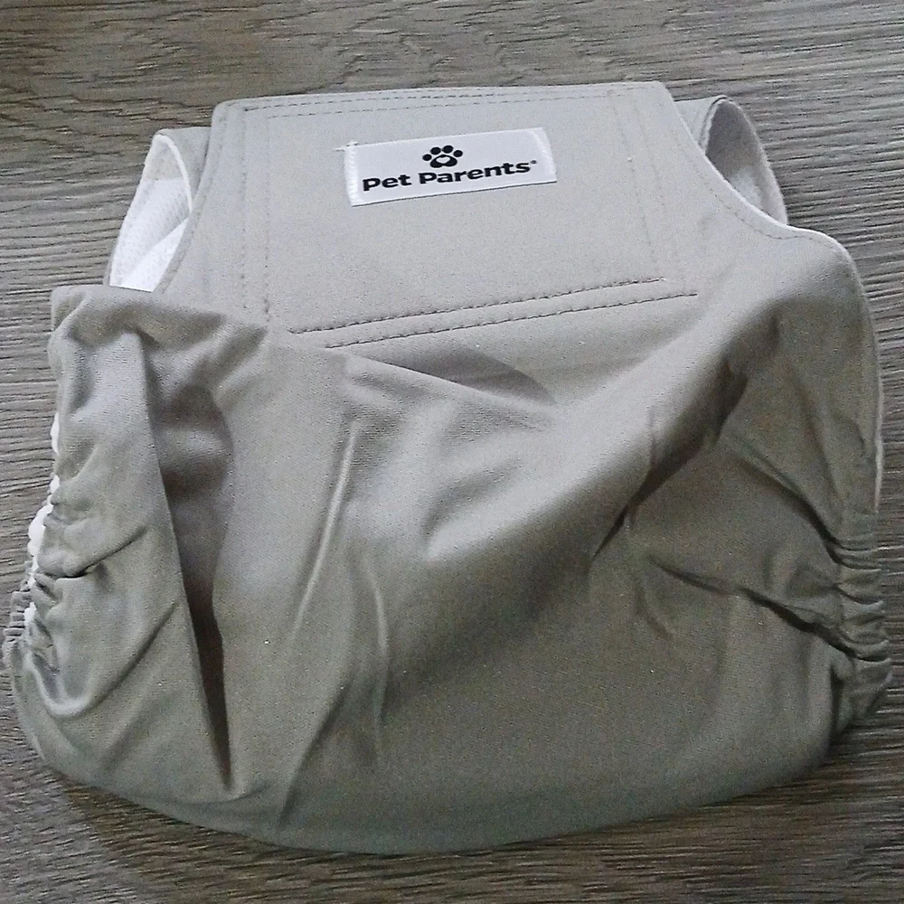 Pet Parents Set of 3 belly bands male dog diapers Sz M Waist 16